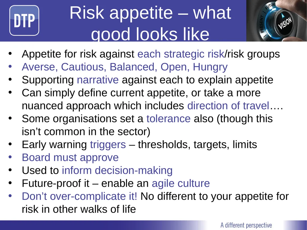 Acuity Webinar Managing risk: what good looks like - slide 20 of 27