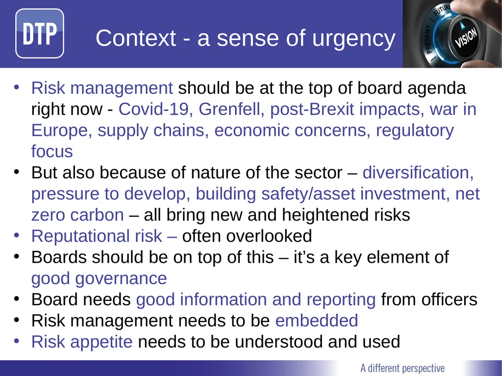 Acuity Webinar Managing risk: what good looks like - slide 6 of 27