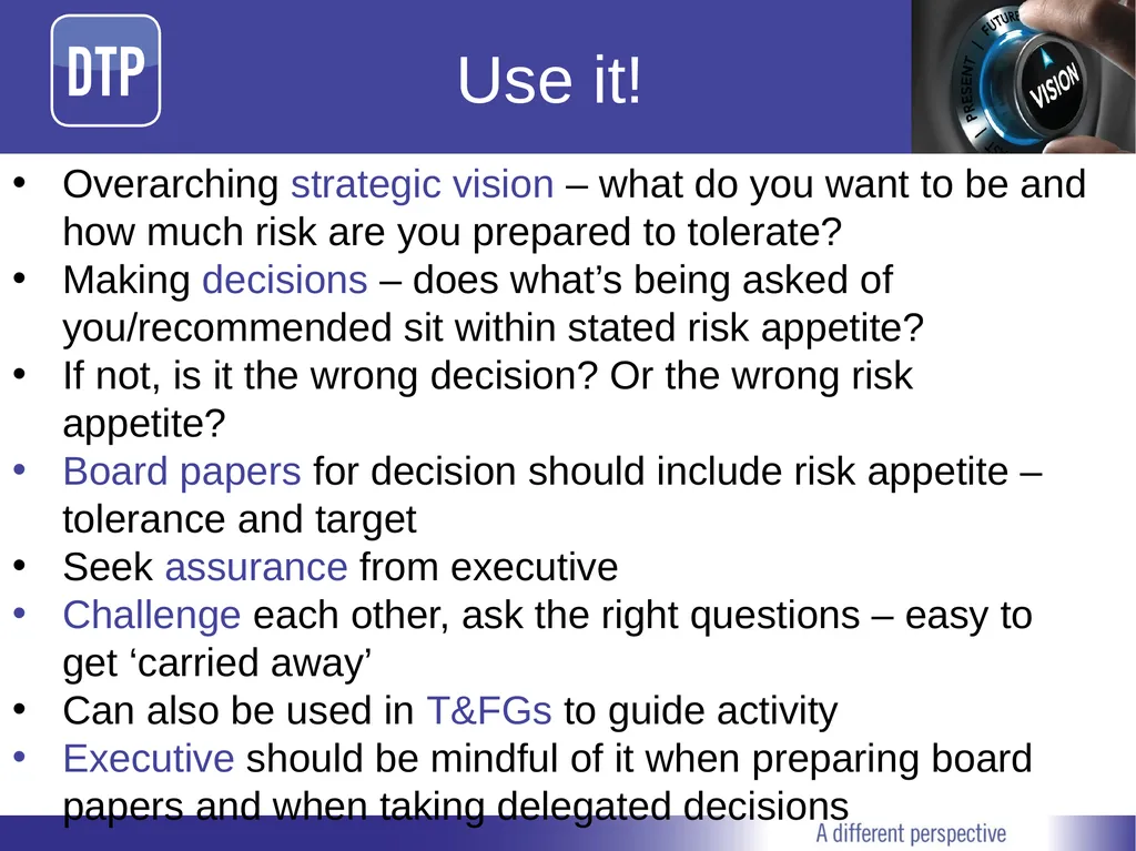 Acuity Webinar Managing risk: what good looks like - slide 22 of 27
