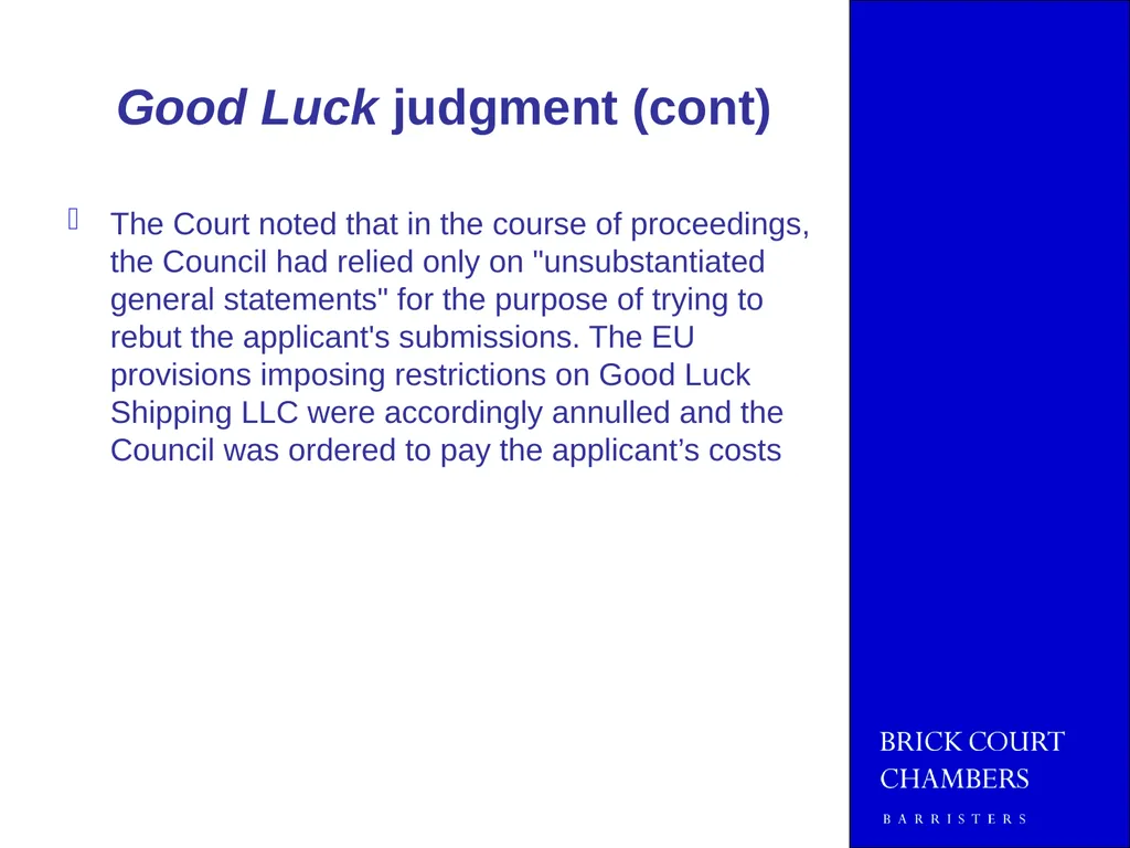 JOINT EMLO AND MMLA SPRING SEMINAR 2014 EU - slide 35 of 41