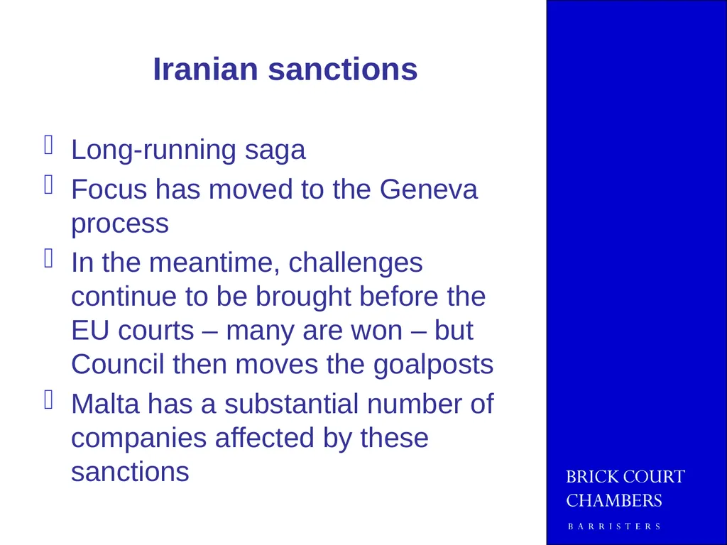 JOINT EMLO AND MMLA SPRING SEMINAR 2014 EU - slide 5 of 41