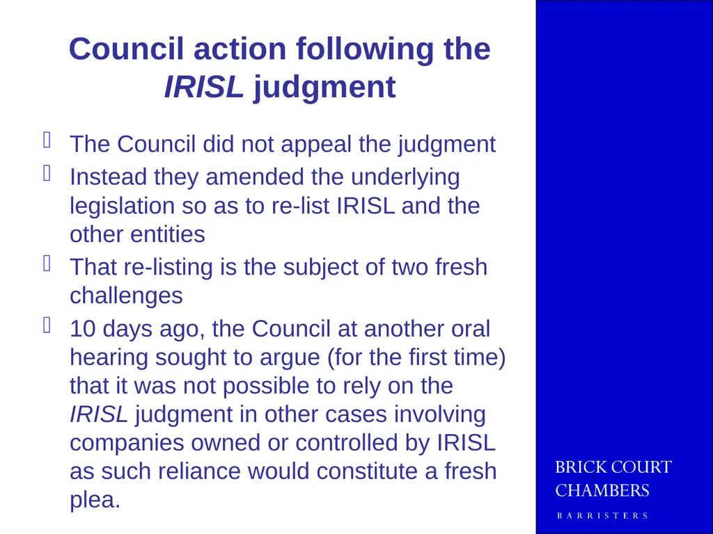 JOINT EMLO AND MMLA SPRING SEMINAR 2014 EU - slide 39 of 41