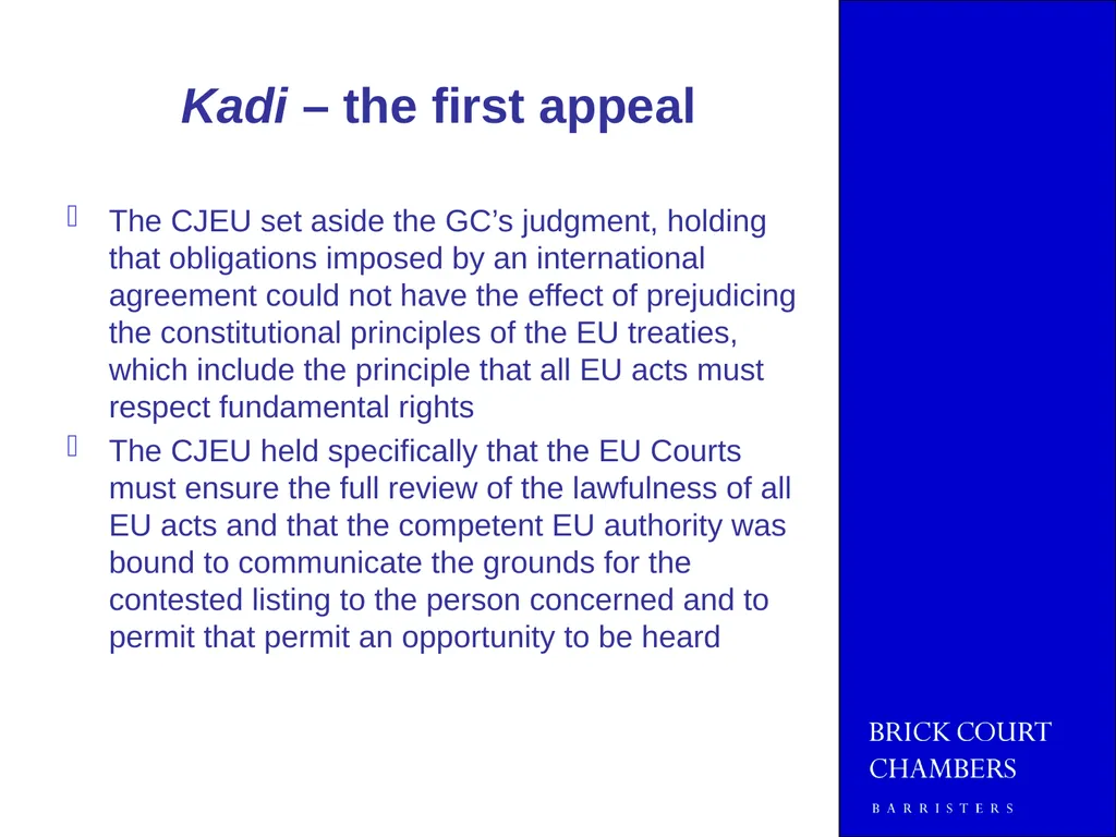 JOINT EMLO AND MMLA SPRING SEMINAR 2014 EU - slide 23 of 41