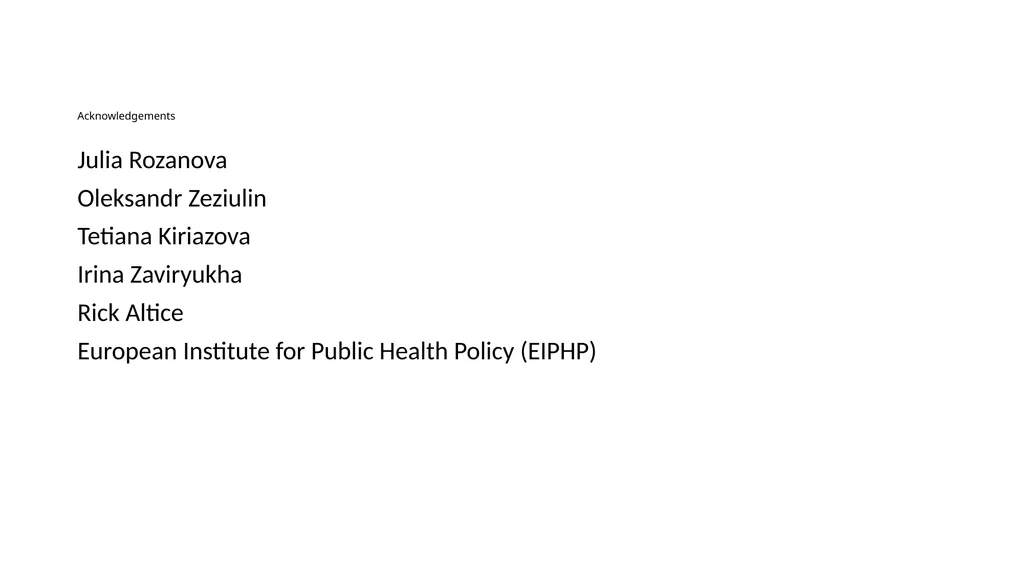 Adapting Peer Navigation for Older People with HIV - slide 19 of 20