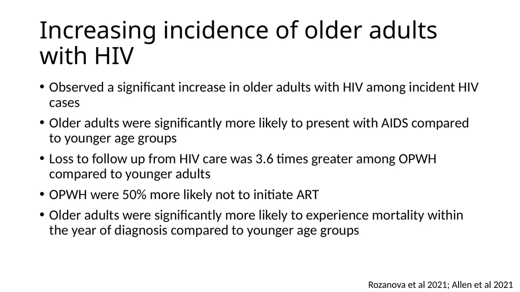 Adapting Peer Navigation for Older People with HIV - slide 3 of 20