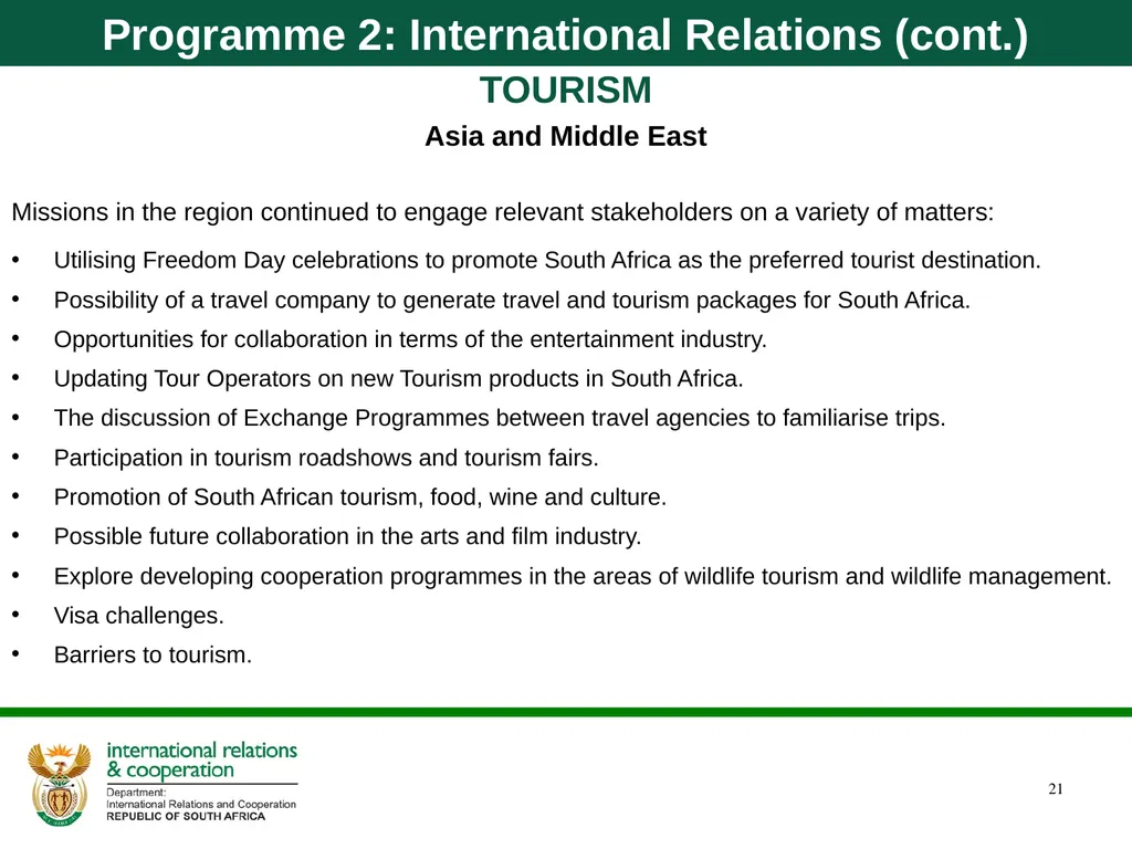 Quarter 1 Report on Performance Information and - slide 21 of 55