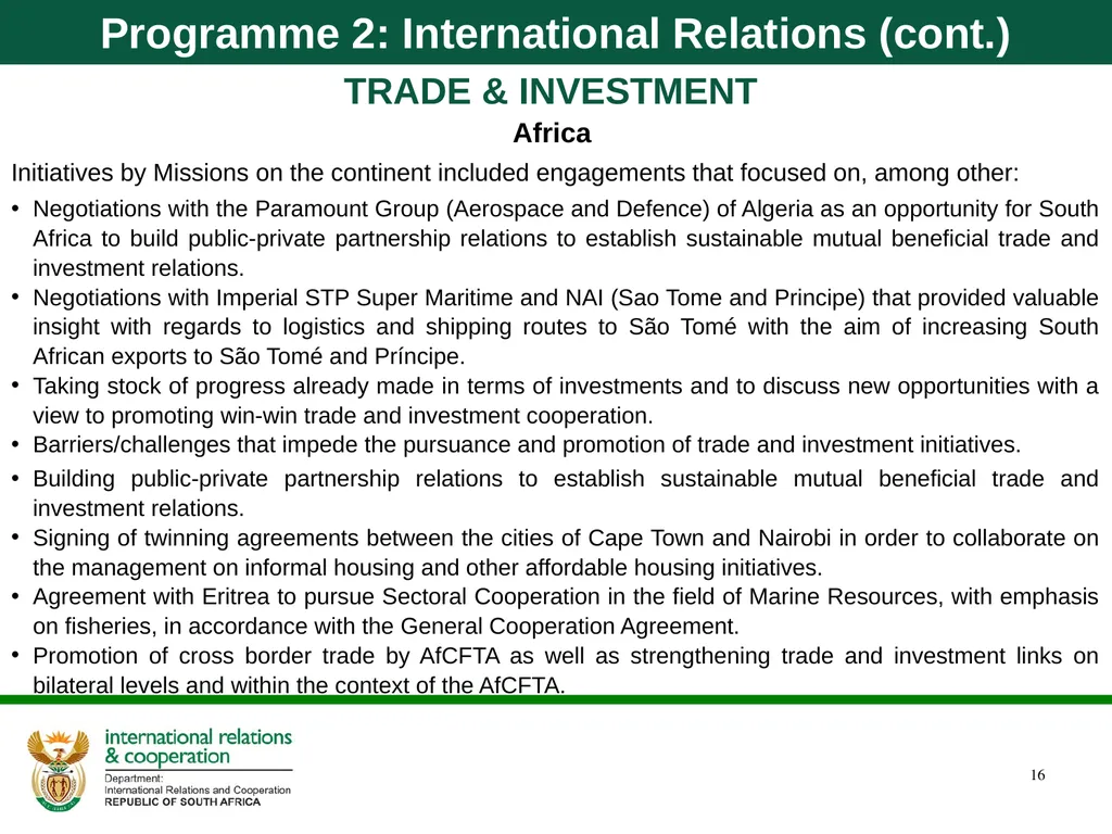 Quarter 1 Report on Performance Information and - slide 16 of 55