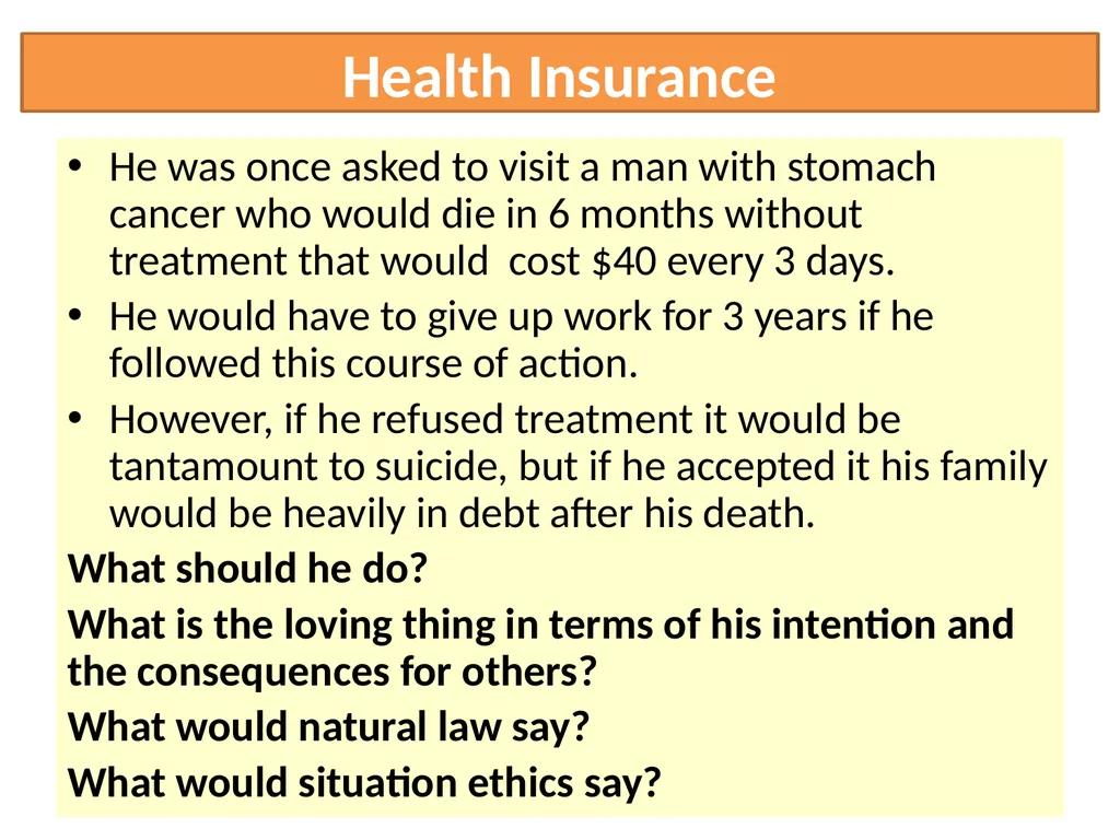 Situation Ethics Recap What do the pictures - slide 24 of 33