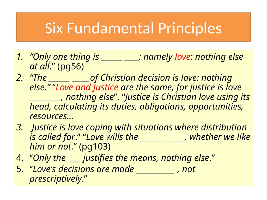 Situation Ethics Recap What do the pictures - slide 3 of 33