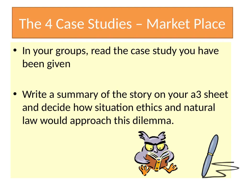 Situation Ethics Recap What do the pictures - slide 30 of 33