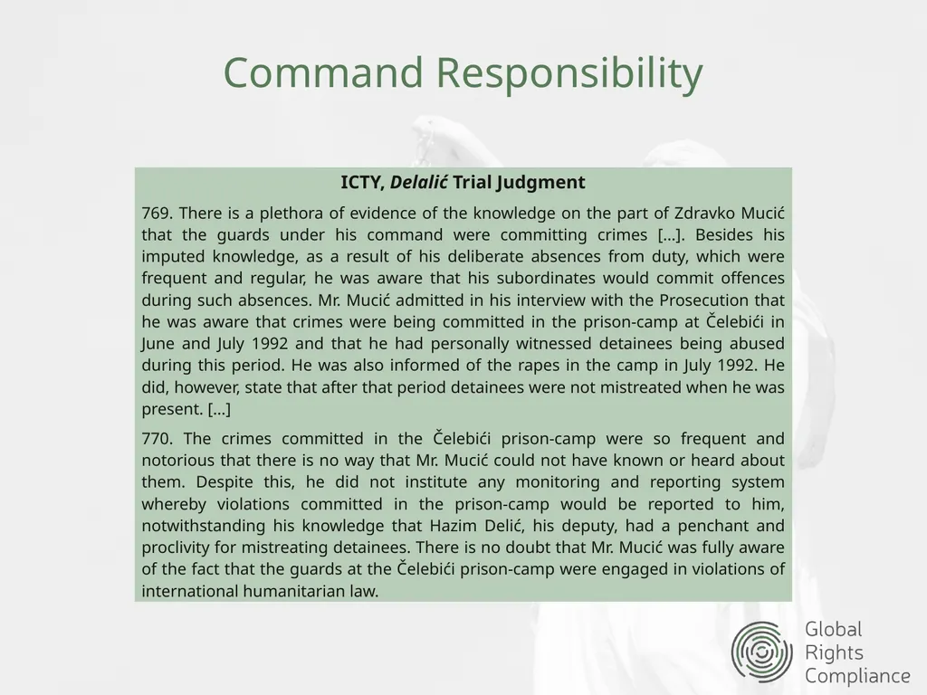 Training Session 13 Modes of Liability Modes of - slide 12 of 12