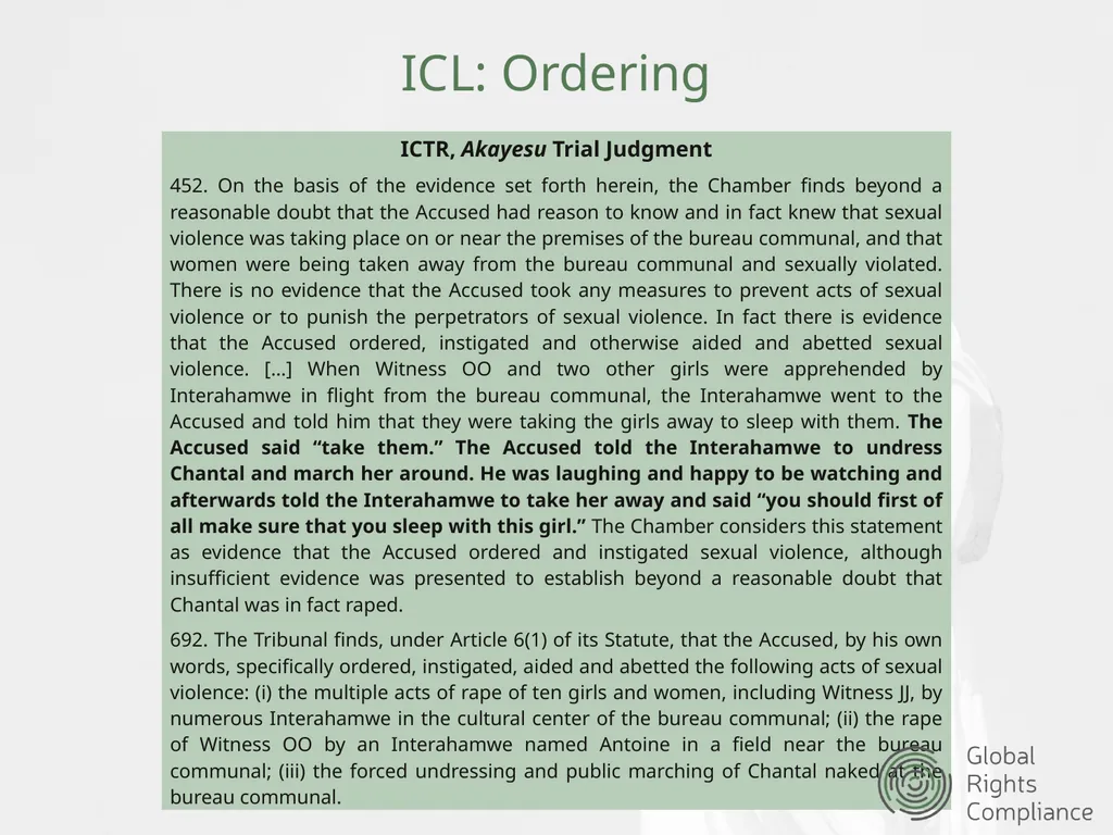 Training Session 13 Modes of Liability Modes of - slide 9 of 12