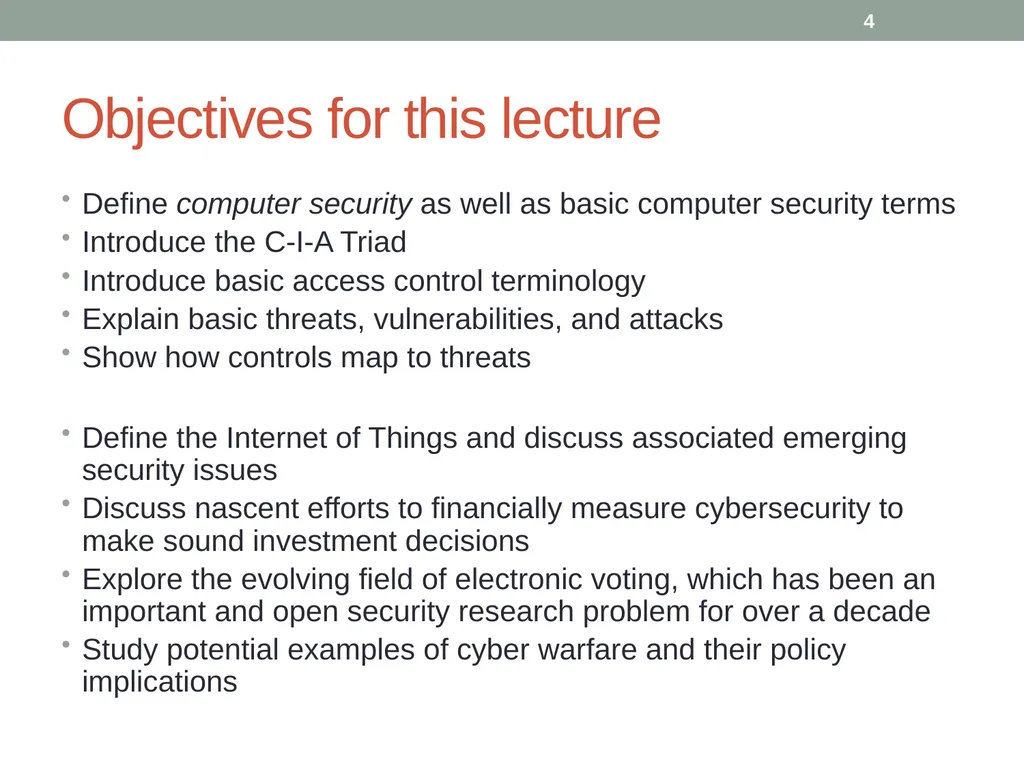 Security in Computing, Fifth Edition Chapter 1: - slide 4 of 32