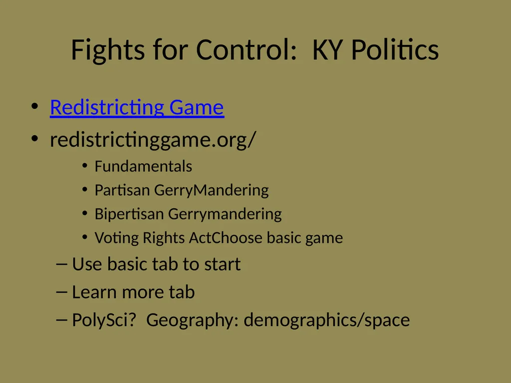 AP Human Geography Workshop Devolutionary Forces - slide 9 of 10