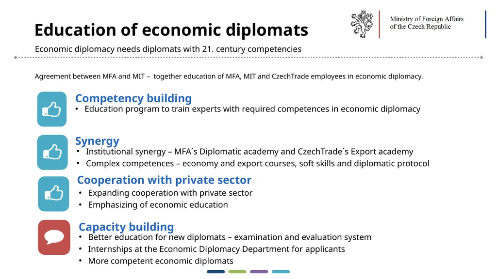 1  Trends in Economic Diplomacy in the Czech - slide 25 of 30
