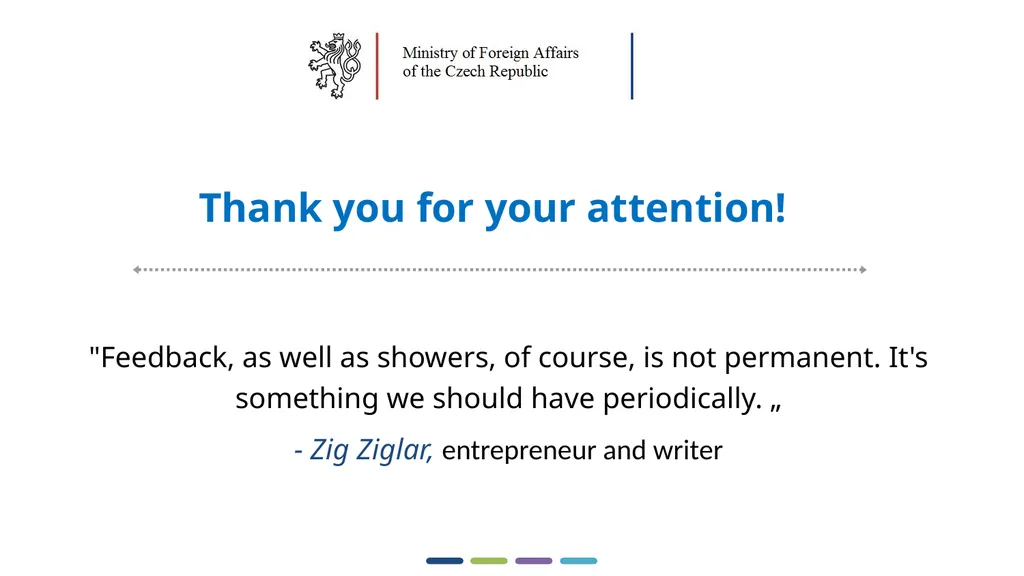 1  Trends in Economic Diplomacy in the Czech - slide 30 of 30