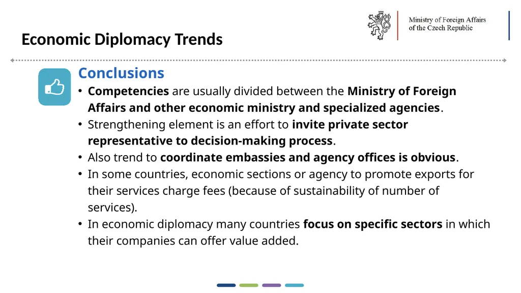 1  Trends in Economic Diplomacy in the Czech - slide 8 of 30