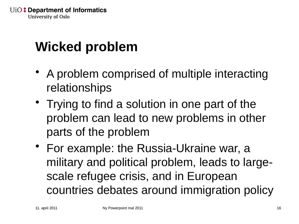 Understanding the “big(ger)”picture: Systems - slide 16 of 26