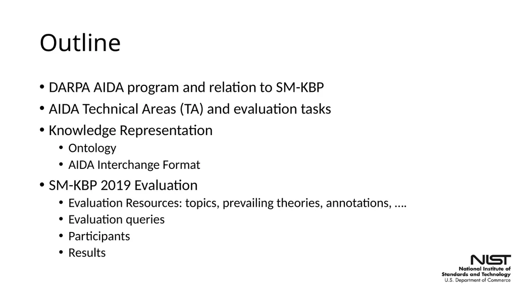 Overview of the Streaming Multimedia Knowledge - slide 2 of 48