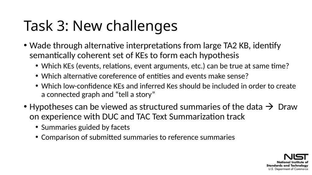 Overview of the Streaming Multimedia Knowledge - slide 12 of 48