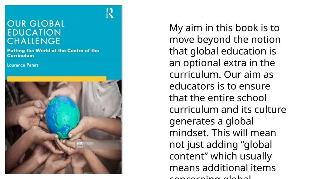 Global Education: Some Leadership Challenges Dr. - slide 2 of 28