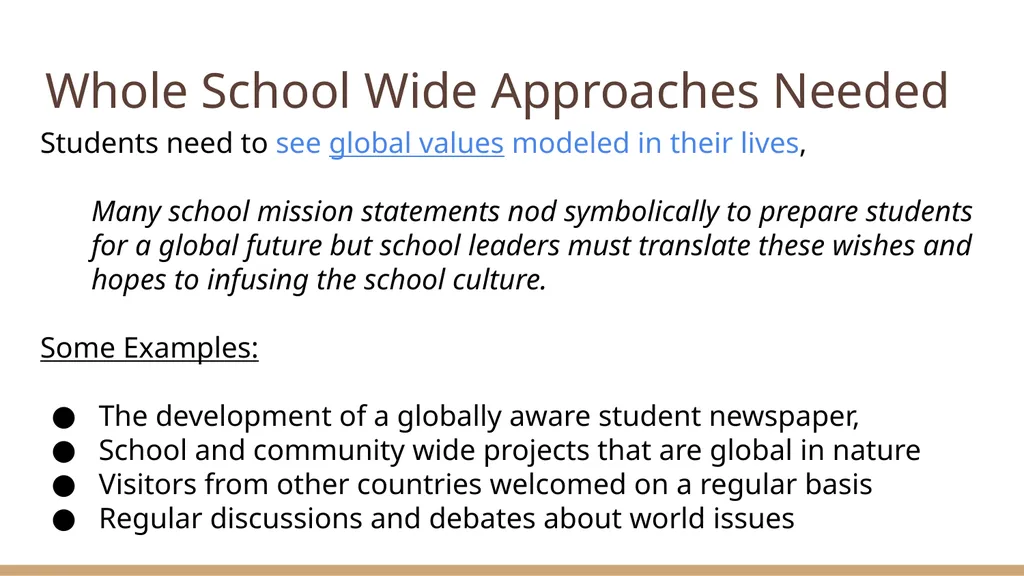 Global Education: Some Leadership Challenges Dr. - slide 12 of 28