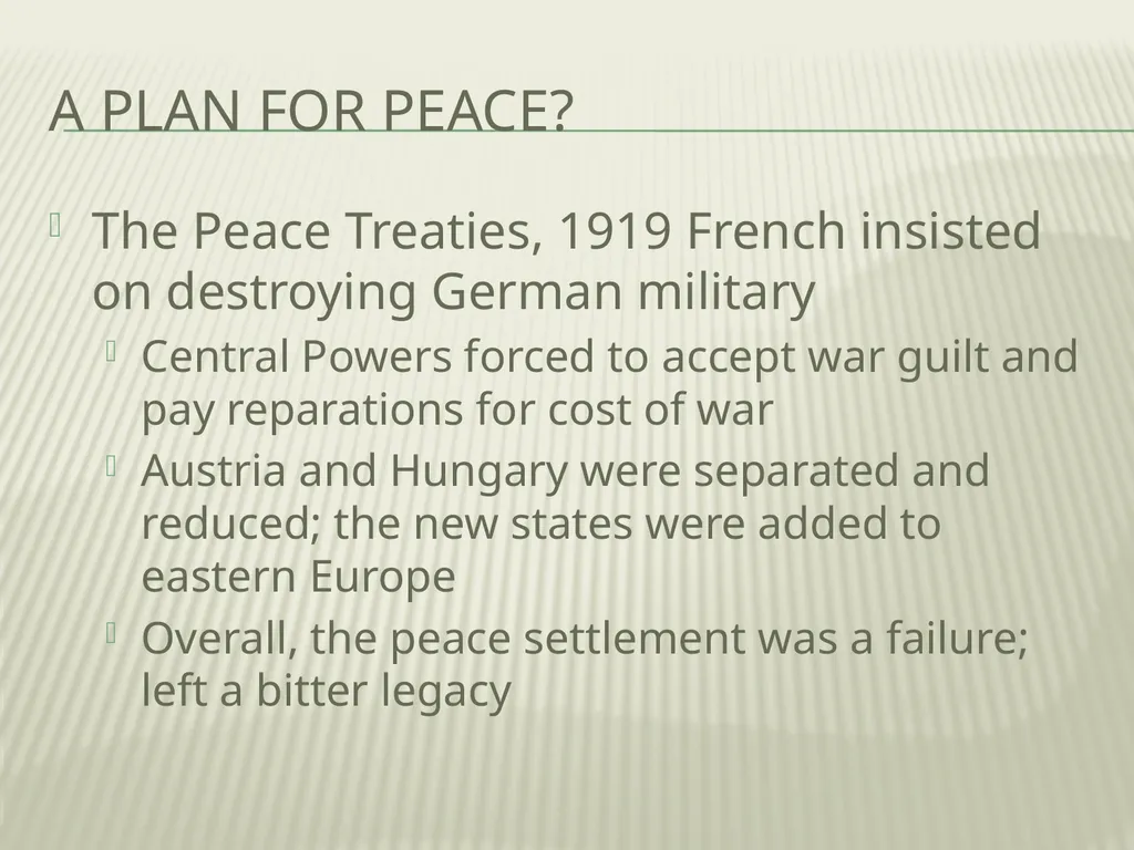 The End of WWI Revolution in Russia February - slide 13 of 19
