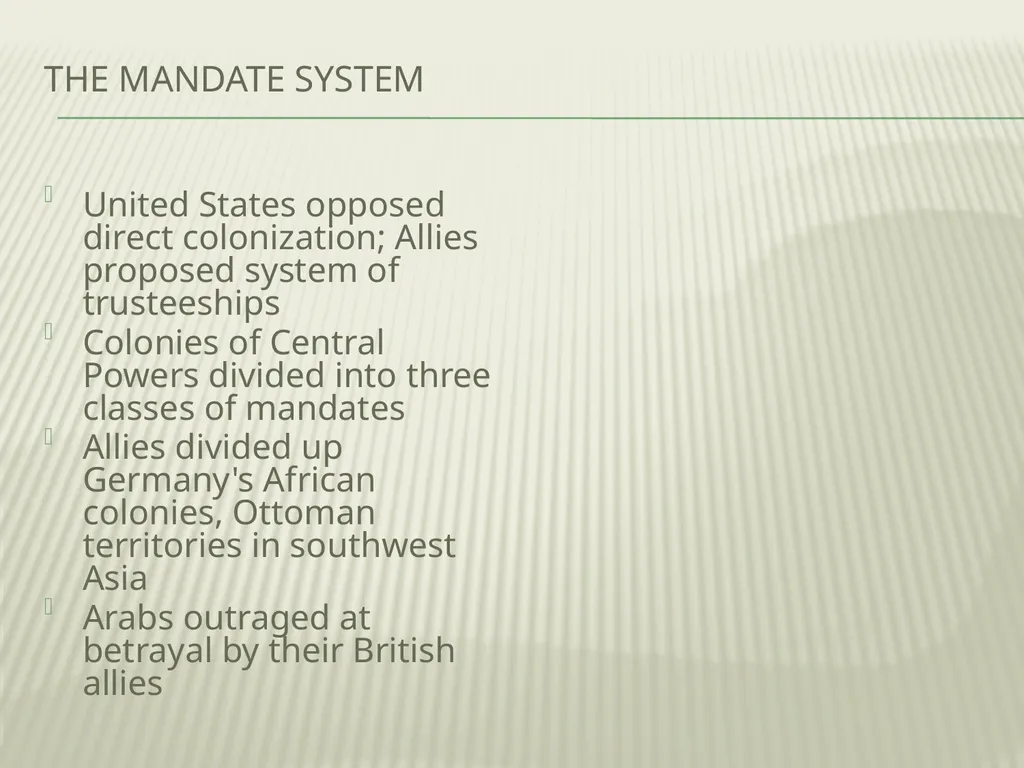 The End of WWI Revolution in Russia February - slide 17 of 19