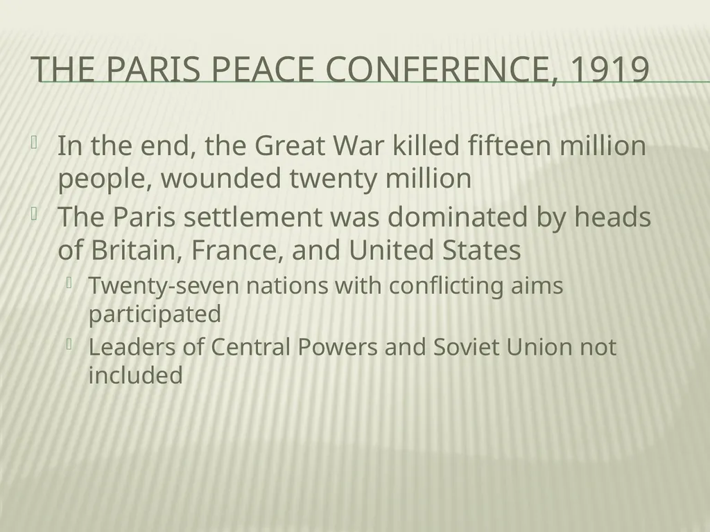 The End of WWI Revolution in Russia February - slide 11 of 19