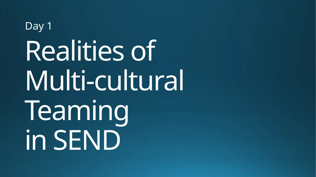 Multicultural Teaming Workshop Russia Area - slide 7 of 37