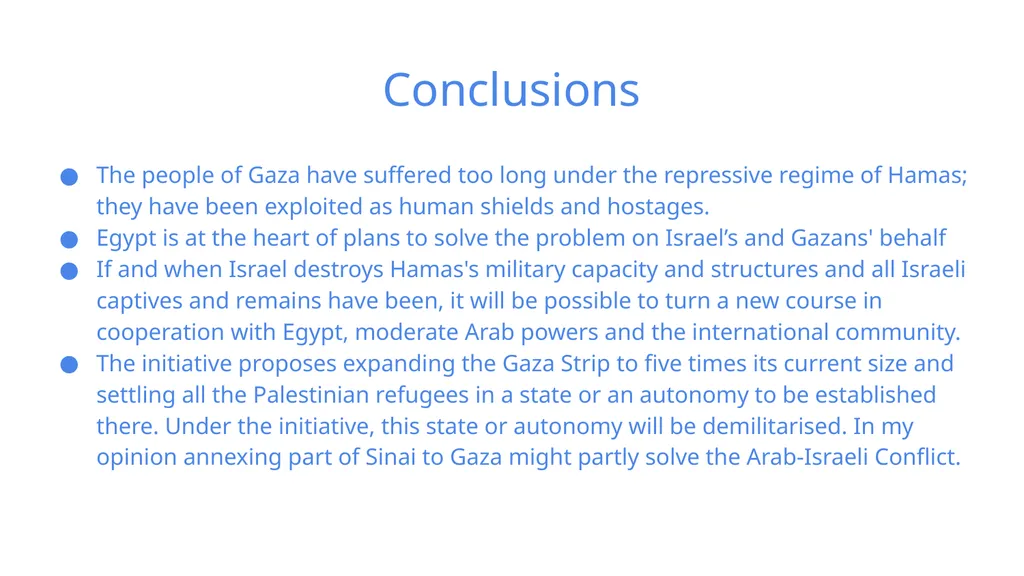 A Day After the Gaza War by Ariel Rusila Backgroud - slide 9 of 10