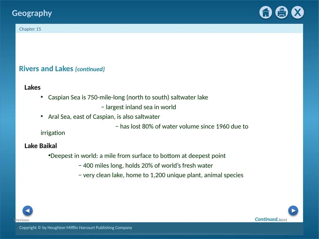 Physical Geography of Russia and the Republics: - slide 11 of 28