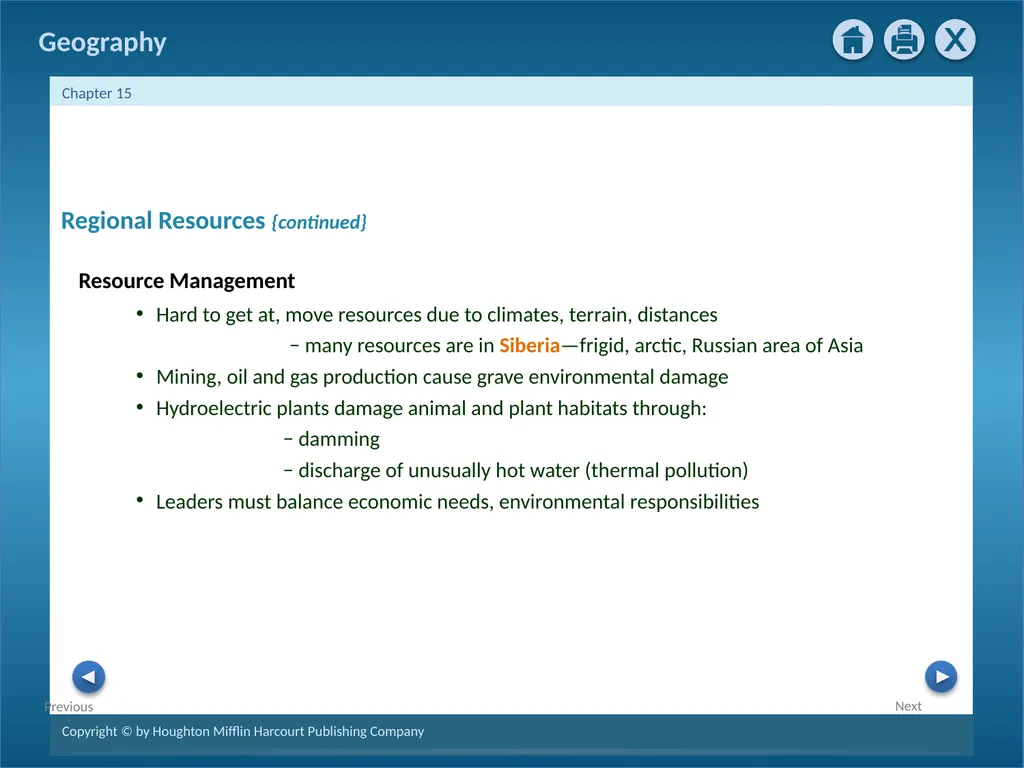 Physical Geography of Russia and the Republics: - slide 13 of 28