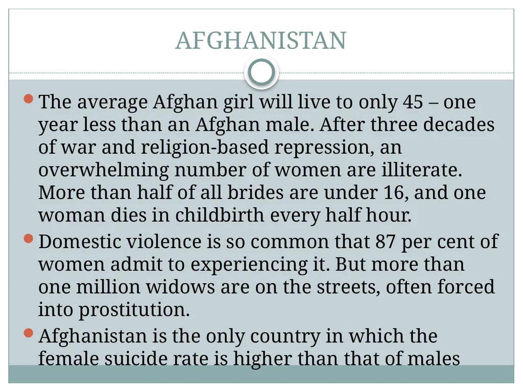 BY: Yezdan pece Ariana Lihari WOMEN’S RIGHTS - slide 9 of 18