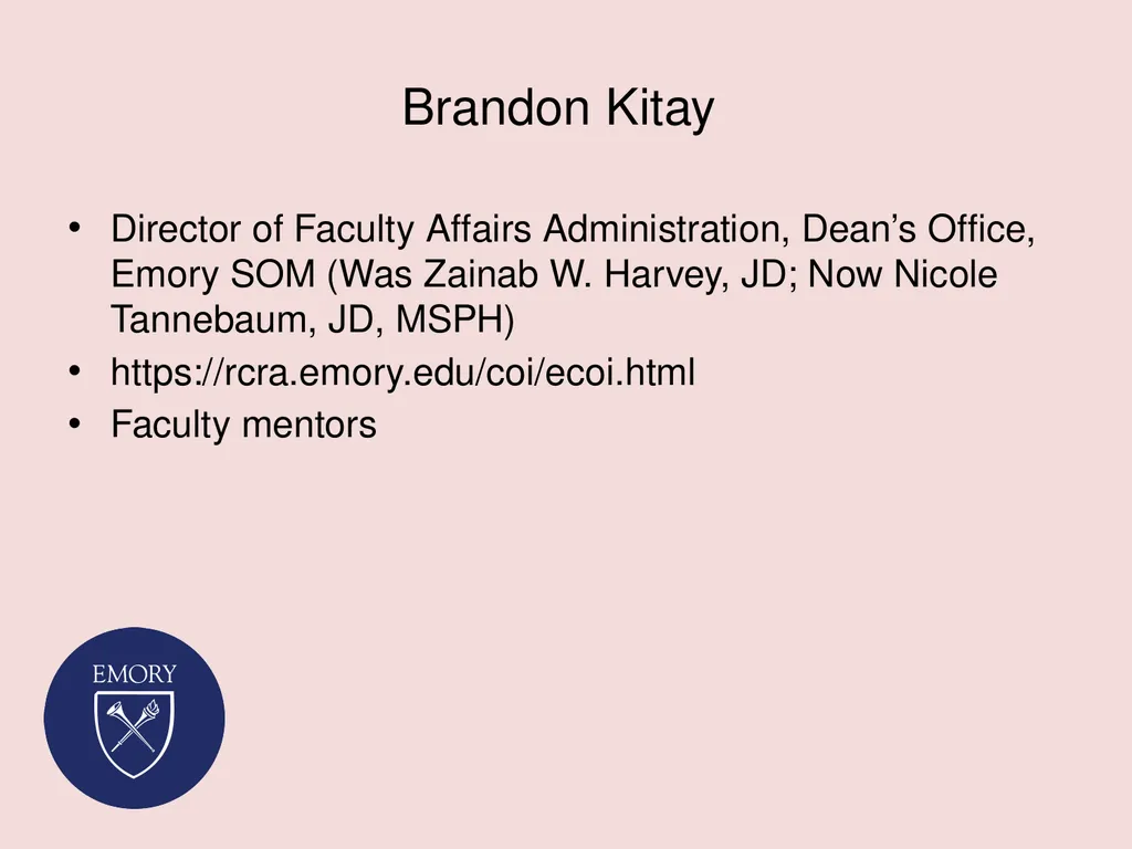 Consulting as Faculty Members: Securing and - slide 18 of 38