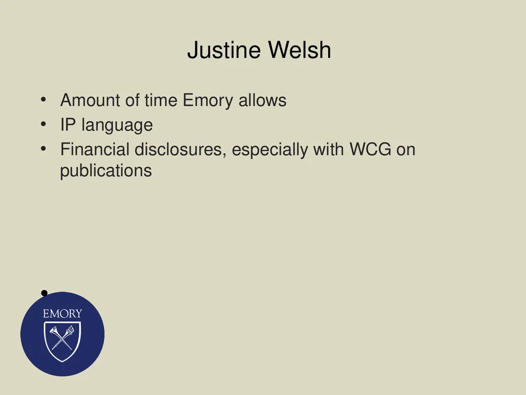 Consulting as Faculty Members: Securing and - slide 34 of 38