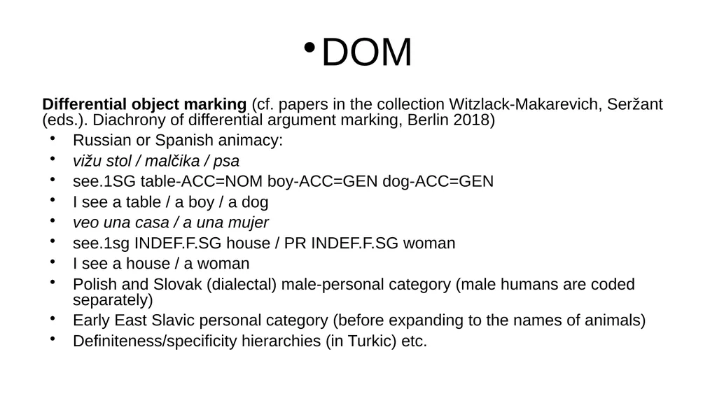 Ukrainian grammar against Slavic and typological - slide 19 of 53