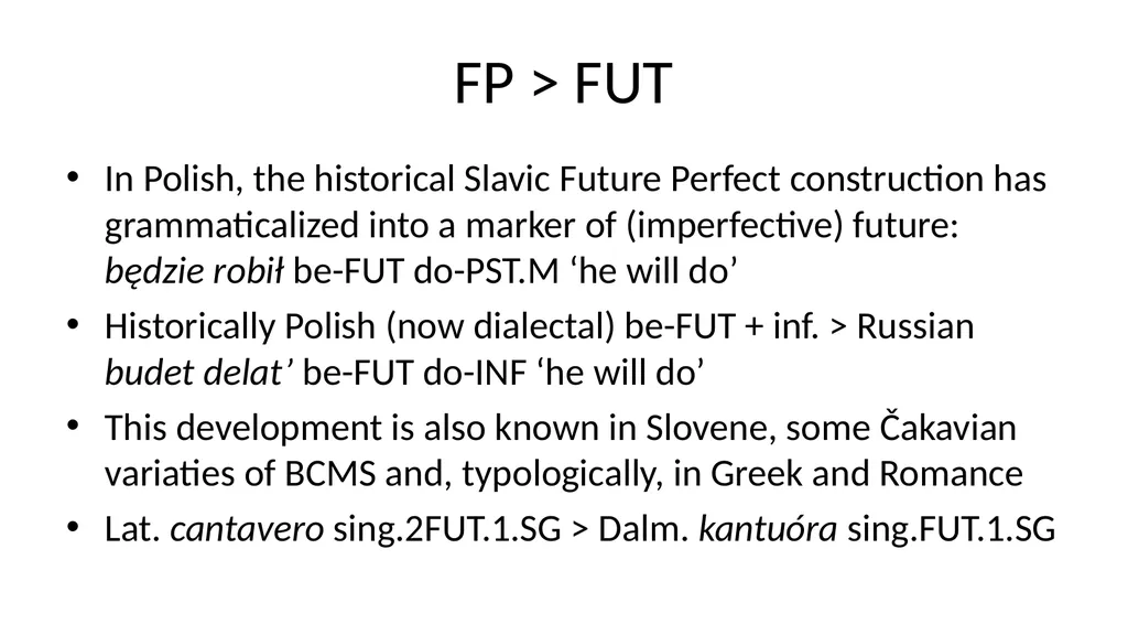 Ukrainian grammar against Slavic and typological - slide 33 of 53