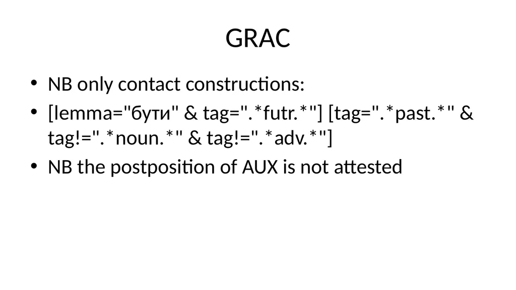 Ukrainian grammar against Slavic and typological - slide 35 of 53
