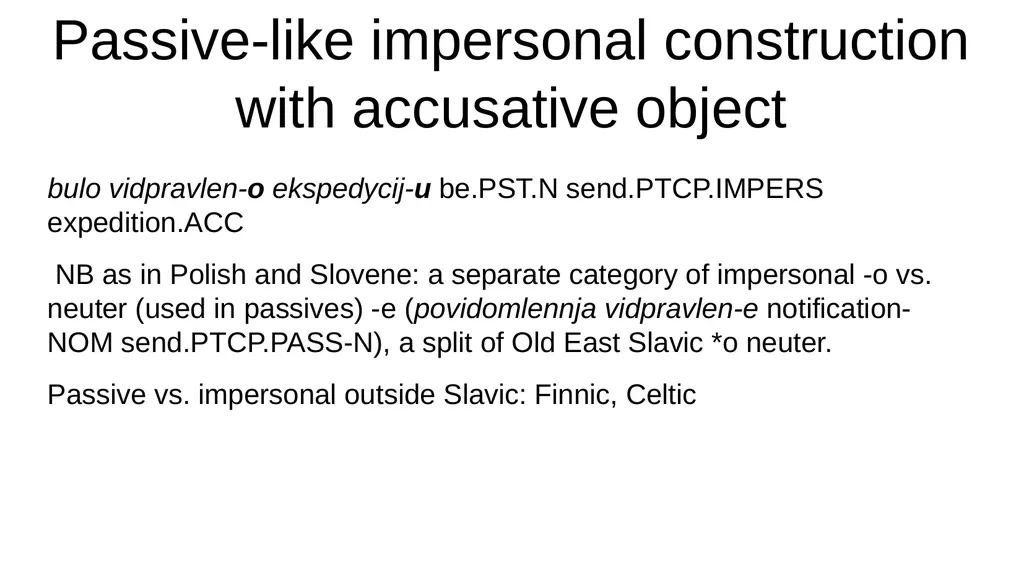 Ukrainian grammar against Slavic and typological - slide 10 of 53