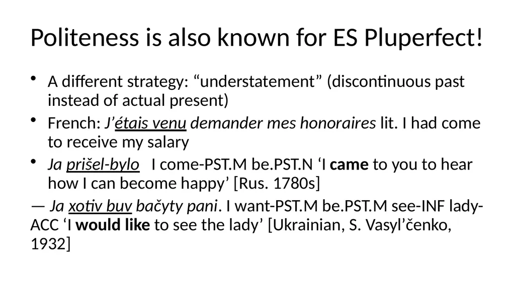 Ukrainian grammar against Slavic and typological - slide 46 of 53