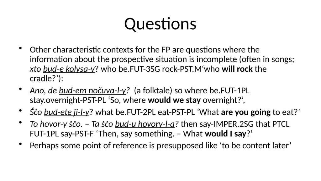 Ukrainian grammar against Slavic and typological - slide 44 of 53