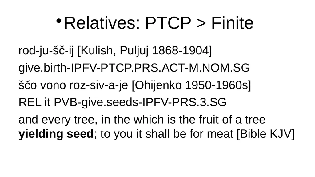 Ukrainian grammar against Slavic and typological - slide 17 of 53