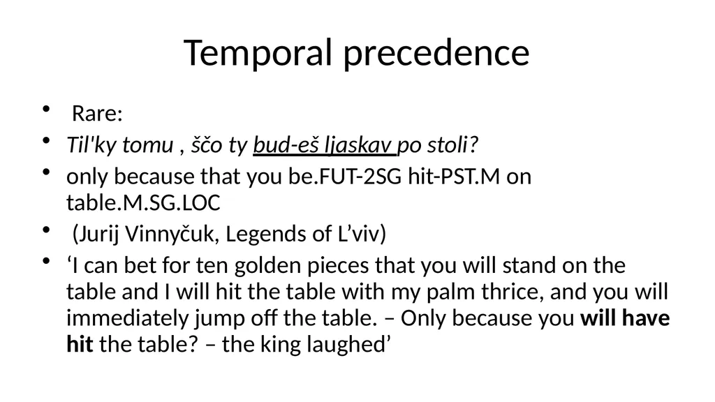 Ukrainian grammar against Slavic and typological - slide 43 of 53