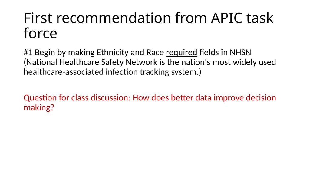Health inequities in infection prevention and - slide 13 of 25