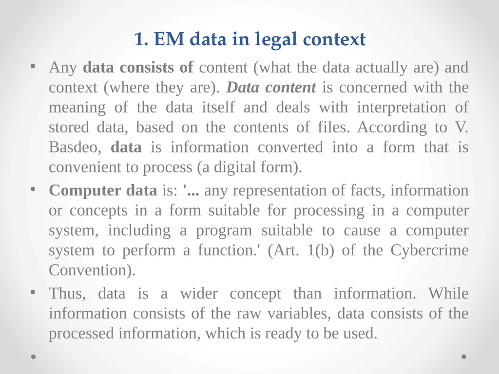 Annual EELF Conference 2016 Procedural - slide 5 of 15