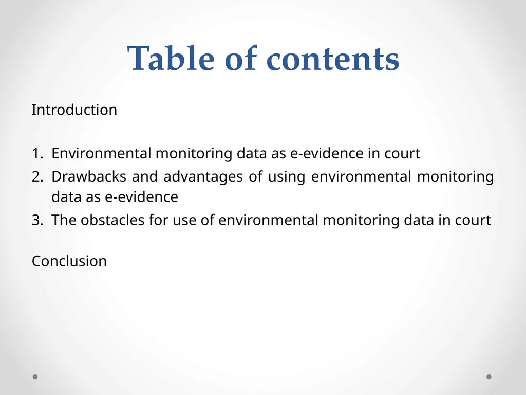 Annual EELF Conference 2016 Procedural - slide 2 of 15