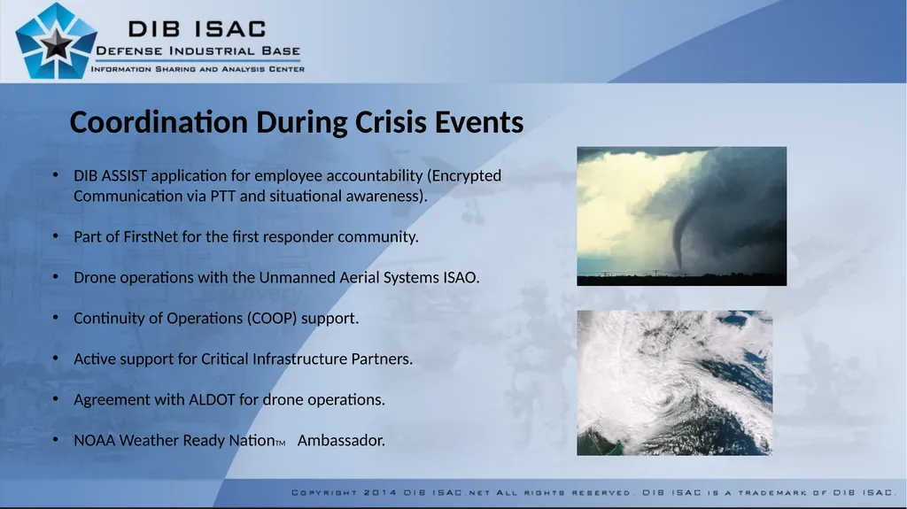 Defense Industrial Base Information Sharing - slide 14 of 16