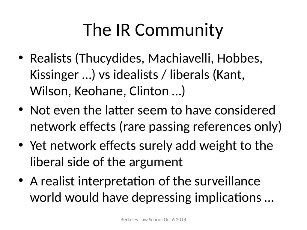 Privacy versus government surveillance – where - slide 20 of 23