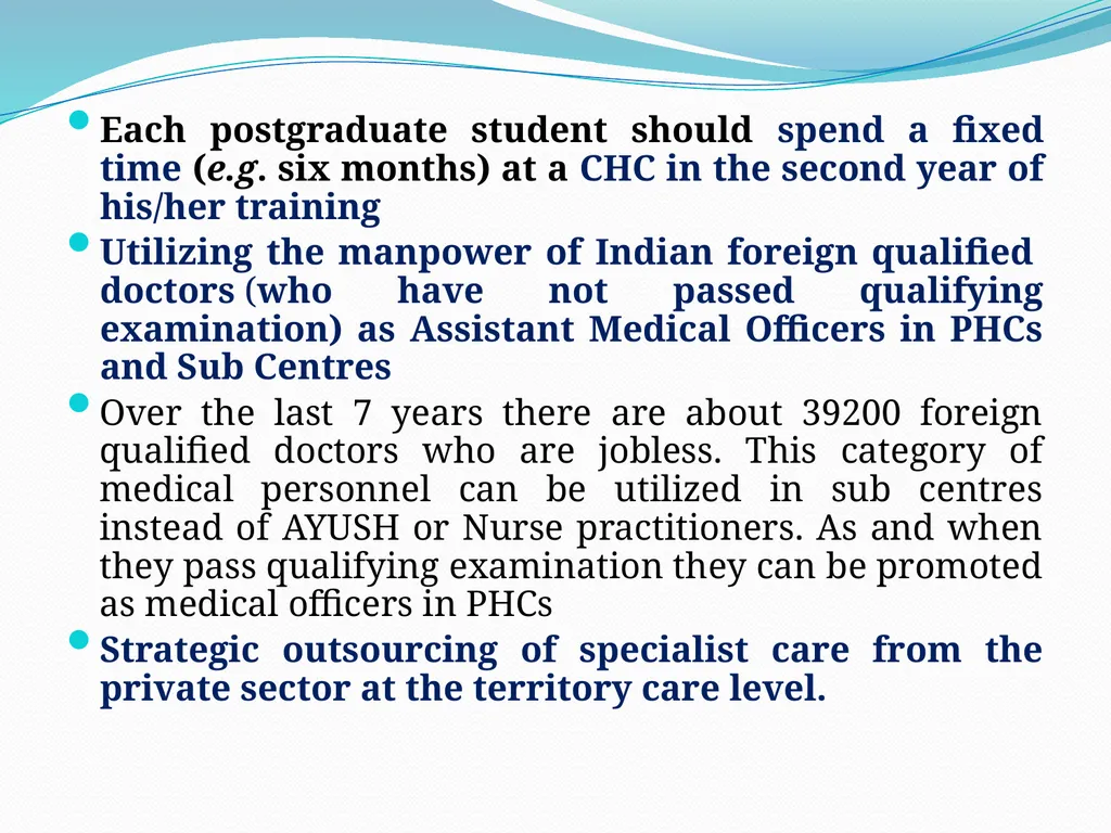 RURAL HEALTH - INDIA Dr. A. MARTHANDA PILLAI PAST - slide 42 of 46
